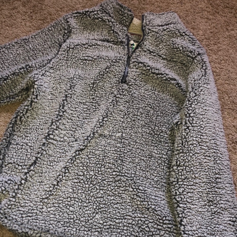fluffy sweater